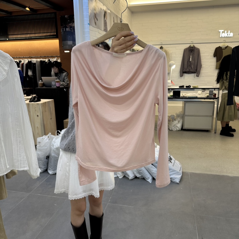 TIZZI東大門直郵26秋冬新款時尚真品熱賣休閑推薦襯衫蕾絲衫TIZZI襯衫/蕾絲衫圖色2