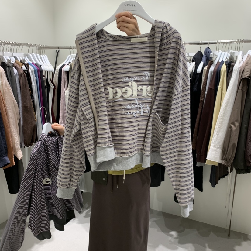 VENIR-A東大門實拍女士新品熱賣時尚休閑人氣真品推薦衛衣VENIR-A衛衣圖色3