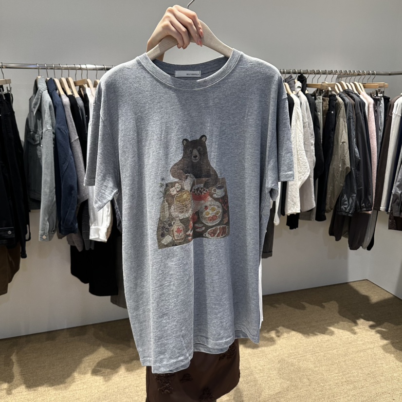 SELF SERVICE/MASOF韓國代購女士新品熱賣休閑真品時尚T恤SELF SERVICE/MASOFT恤圖色2