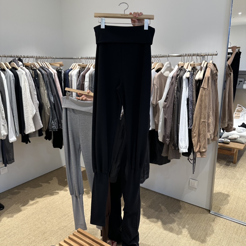 SELF SERVICE/MASOF韓國直郵女士新品真品休閑推薦休閑褲SELF SERVICE/MASOF休閑褲圖色2黑色