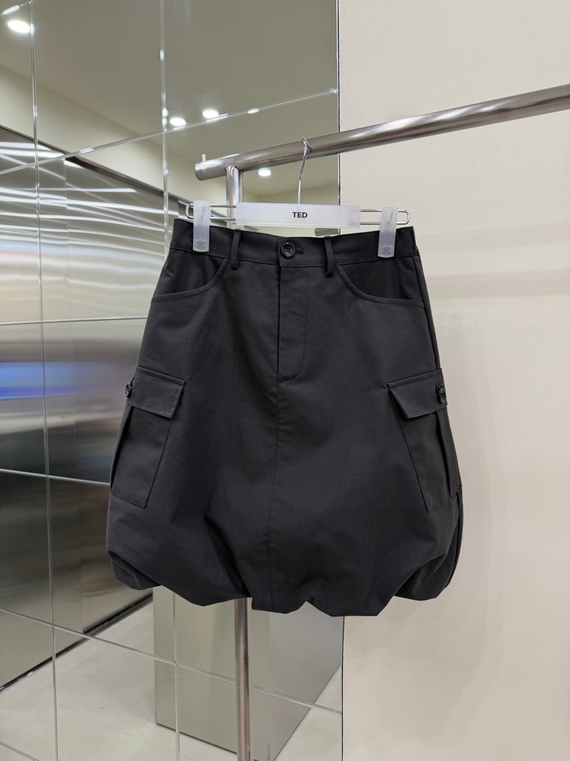 TED韓國直郵女士新款真品人氣熱賣推薦休閑半身裙中短裙工裝TED半身裙/中短裙圖色2
