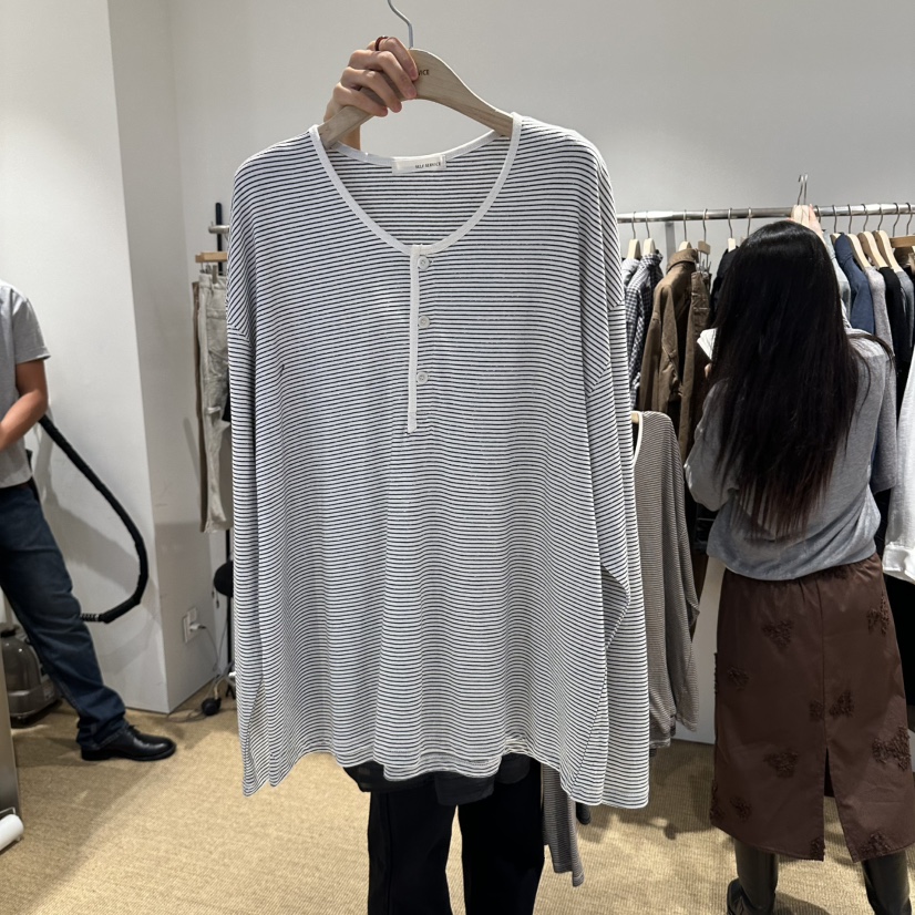 SELF SERVICE/MASOF東大門實拍女裝新款熱賣推薦長袖T恤SELF SERVICE/MASOF長袖T恤圖色1
