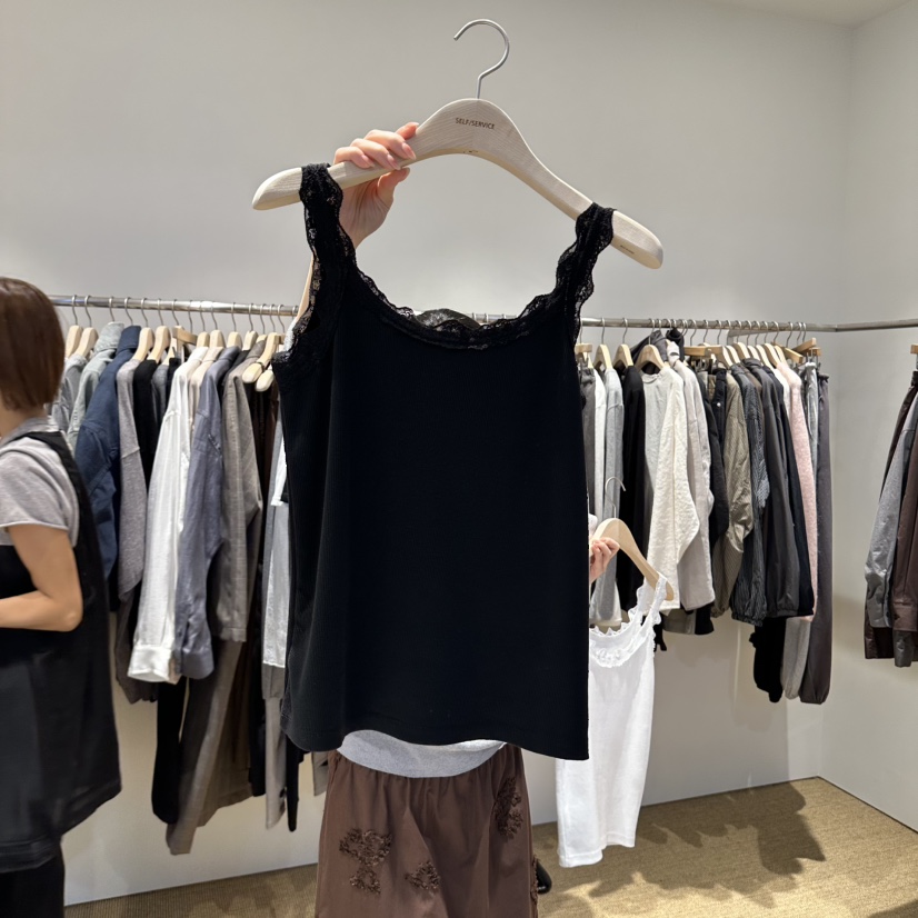 SELF SERVICE/MASOF東大門直郵女裝新品人氣吊帶背心蕾絲無袖SELF SERVICE/MASOF吊帶/背心圖色2