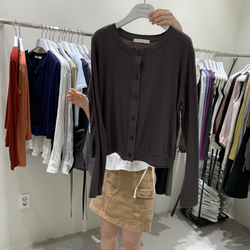 VENIR-A東大門直郵女裝新款人氣休閑真品時尚熱賣長袖T恤VENIR-A長袖T恤圖色2