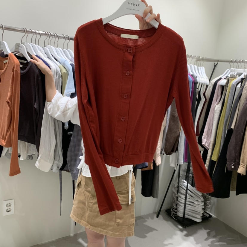 VENIR-A東大門直郵女裝新款人氣休閑真品時尚熱賣長袖T恤VENIR-A長袖T恤圖色4