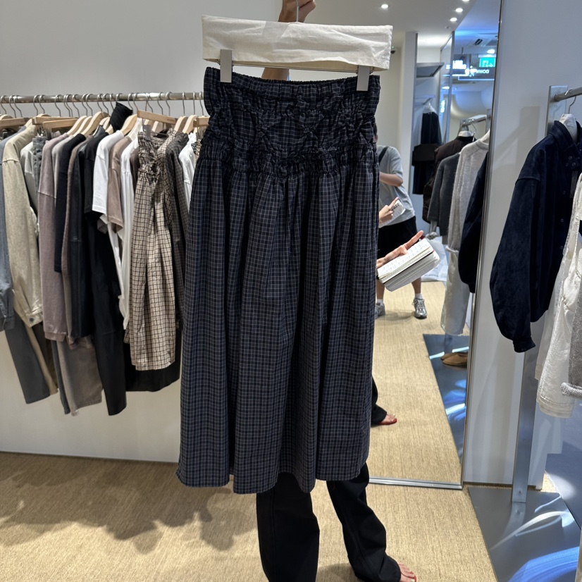SELF SERVICE/MASOF東大門直郵女士新款時尚休閑長裙喇叭SELF SERVICE/MASOF長裙圖色2