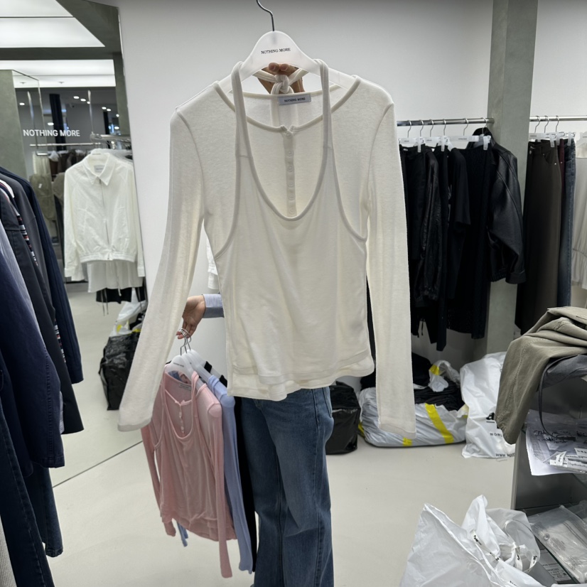 GREEK韓國直郵女裝新品熱賣真品時尚推薦人氣休閑長袖T恤GREEK長袖T恤圖色1