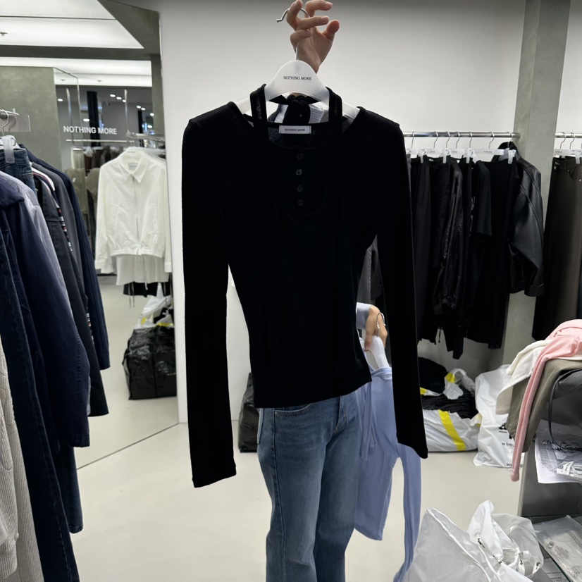 GREEK韓國直郵女裝新品熱賣真品時尚推薦人氣休閑長袖T恤GREEK長袖T恤圖色4