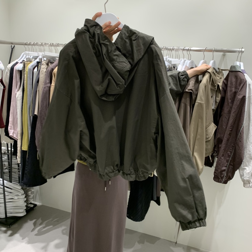 VENIR-A東大門直郵女裝新品休閑推薦人氣熱賣時尚夾克連帽VENIR-A夾克
