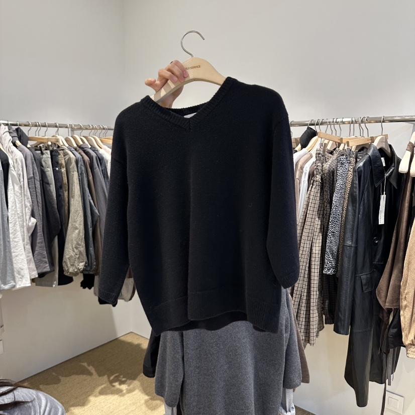 SELF SERVICE/MASOF東大門實拍女士新品時尚針織衫不含內搭SELF SERVICE/MASOF針織衫圖色3