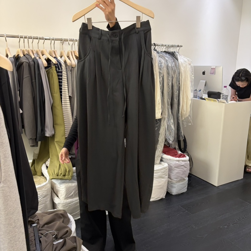 POSTMODERN韓國代購26秋冬新品推薦人氣熱賣休閑真品休閑褲POSTMODERN休閑褲圖色2