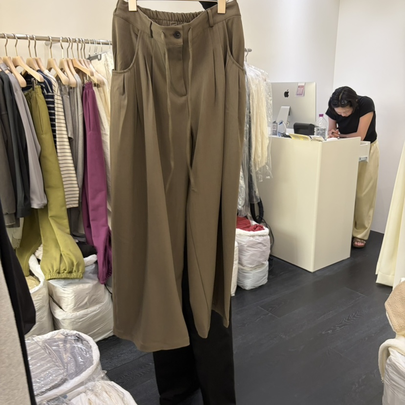 POSTMODERN韓國代購26秋冬新品推薦人氣熱賣休閑真品休閑褲POSTMODERN休閑褲圖色3