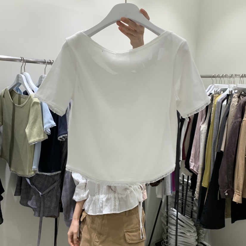 VENIR-A東大門直郵女裝新款休閑推薦人氣熱賣真品時尚T恤VENIR-AT恤
