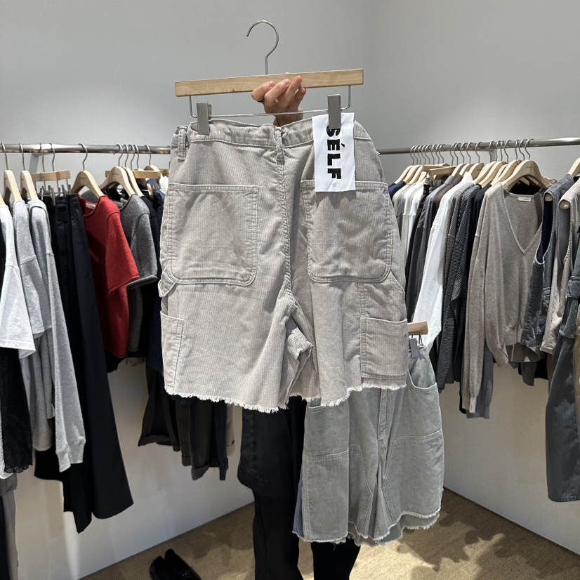 SELF SERVICE/MASOF東大門代購女士新品休閑短褲燈芯絨SELF SERVICE/MASOF短褲