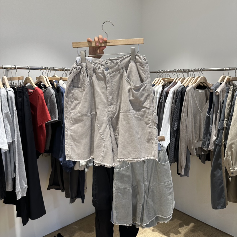 SELF SERVICE/MASOF東大門代購女士新品休閑短褲燈芯絨SELF SERVICE/MASOF短褲圖色1
