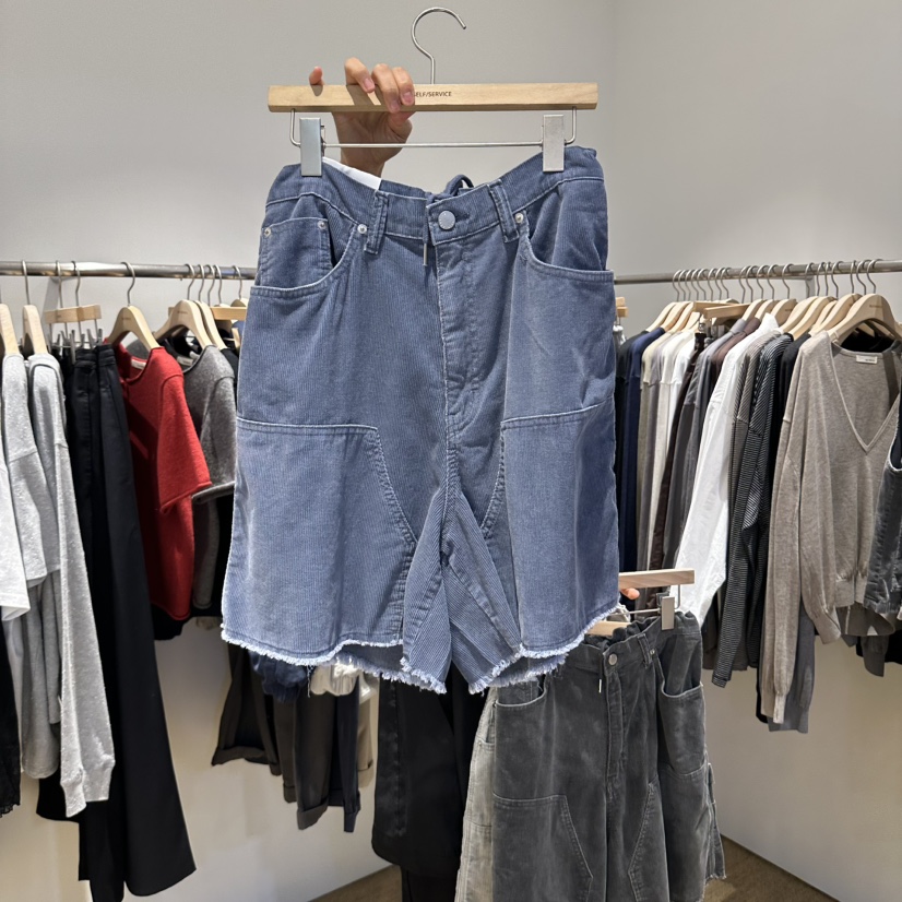 SELF SERVICE/MASOF東大門代購女士新品休閑短褲燈芯絨SELF SERVICE/MASOF短褲圖色4