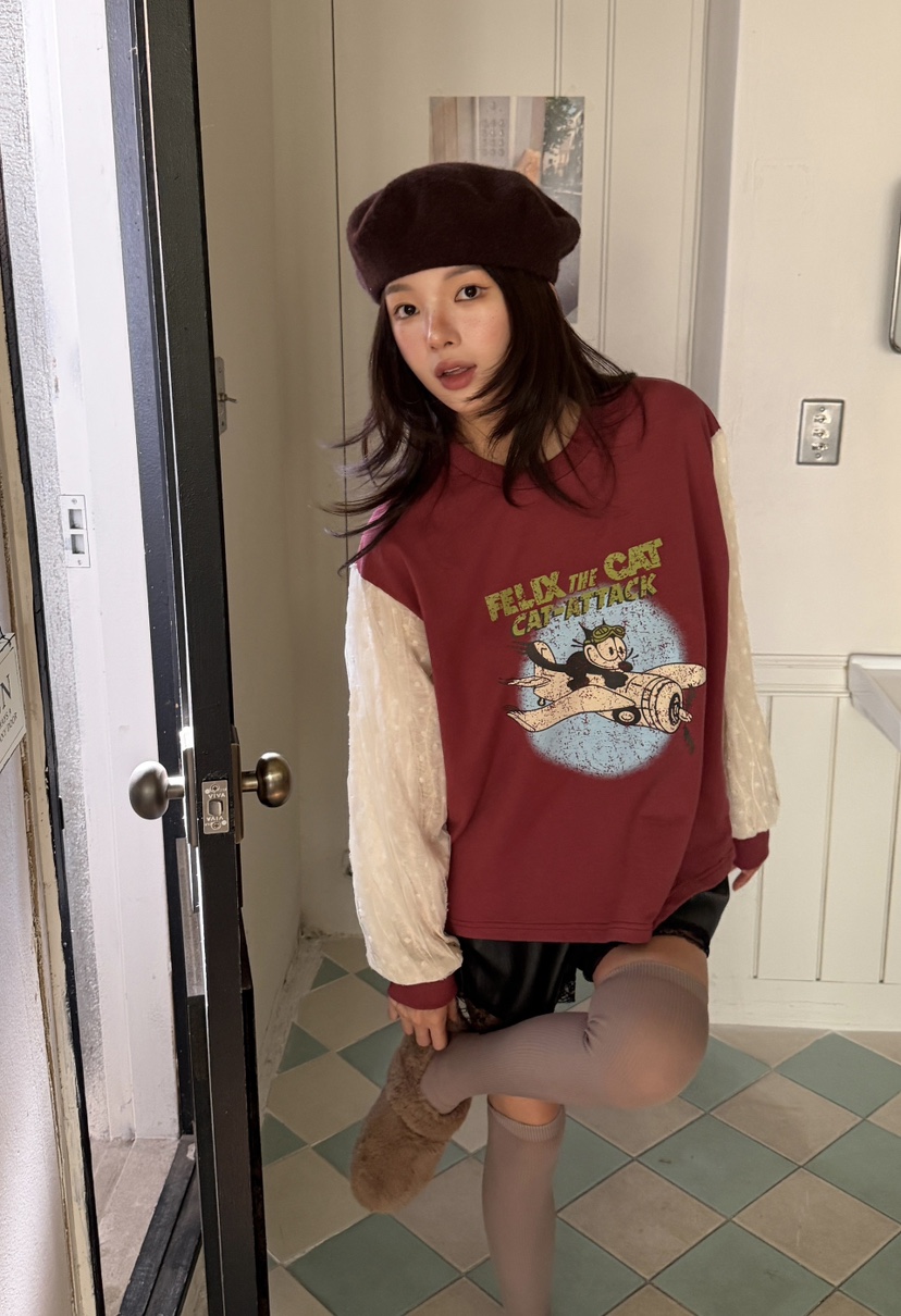 LOVABLE-L韓國直郵26秋季新品真品推薦人氣休閑熱賣衛衣LOVABLE-L衛衣