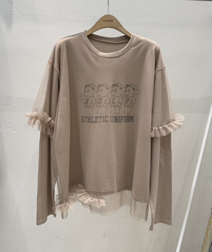 LOVABLE-L韓國代購女裝新品推薦休閑人氣時尚熱賣長袖T恤LOVABLE-L長袖T恤圖色2