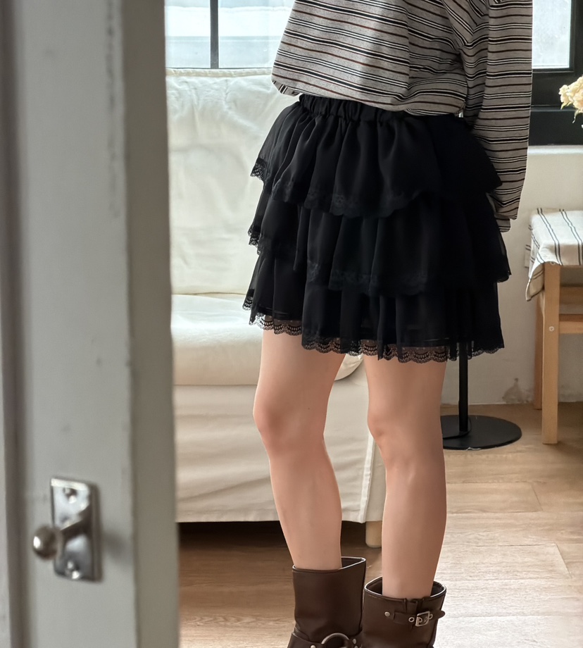 LOVABLE-L東大門實拍女士新款職業休閑熱賣推薦時尚短裙LOVABLE短裙