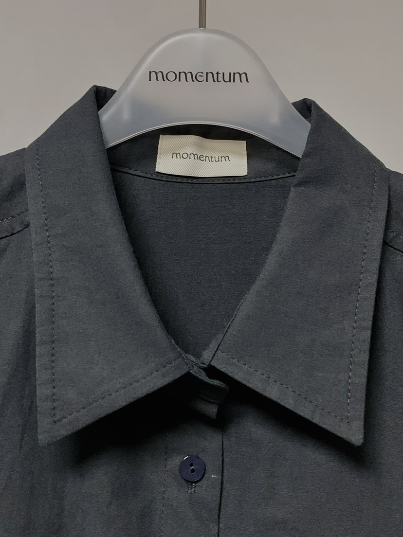 MOMENTUM韓國代購女士新款職業時尚26春夏襯衫蕾絲衫褶裥MOMENTUM襯衫/蕾絲衫