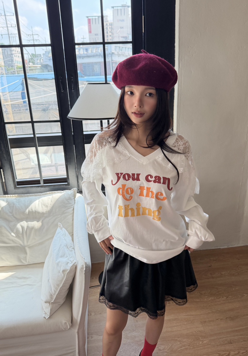 LOVABLE-L東大門實拍女裝新品熱賣人氣推薦休閑職業長袖T恤LOVABLE長袖T恤