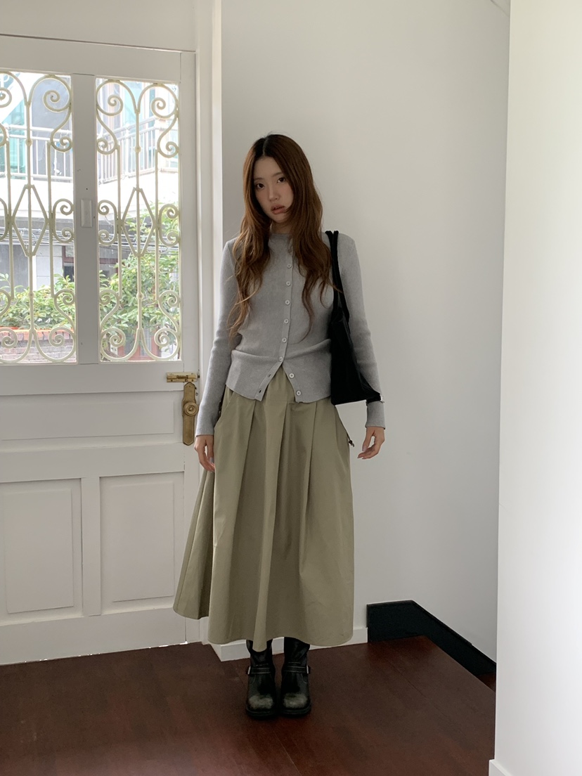 MOMENTUM東大門代購女士新品人氣休閑推薦熱賣26春夏長裙MOMENTUM長裙