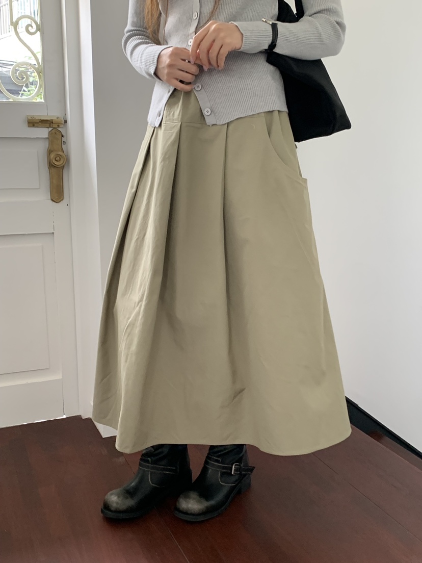 MOMENTUM東大門代購女士新品人氣休閑推薦熱賣26春夏長裙MOMENTUM長裙