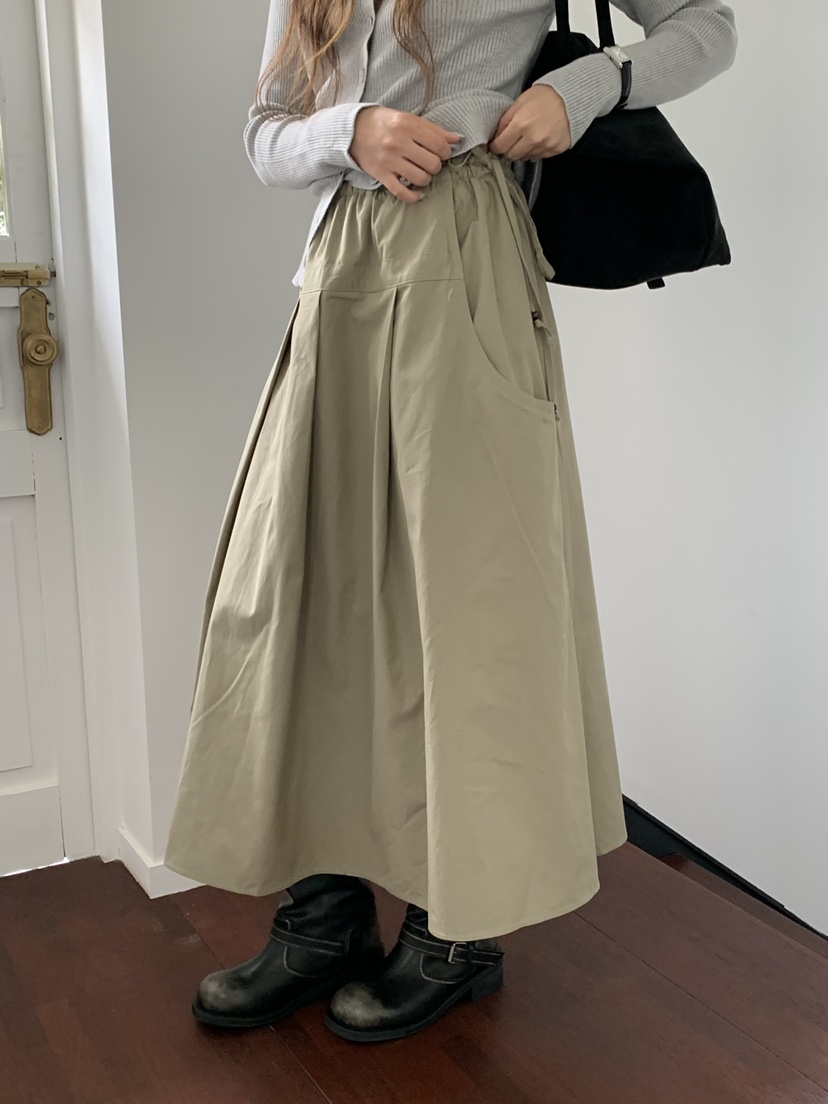 MOMENTUM東大門代購女士新品人氣休閑推薦熱賣26春夏長裙MOMENTUM長裙