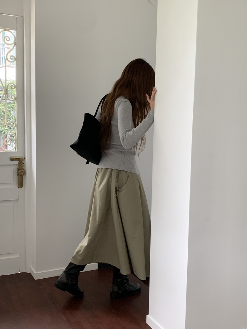 MOMENTUM東大門代購女士新品人氣休閑推薦熱賣26春夏長裙MOMENTUM長裙