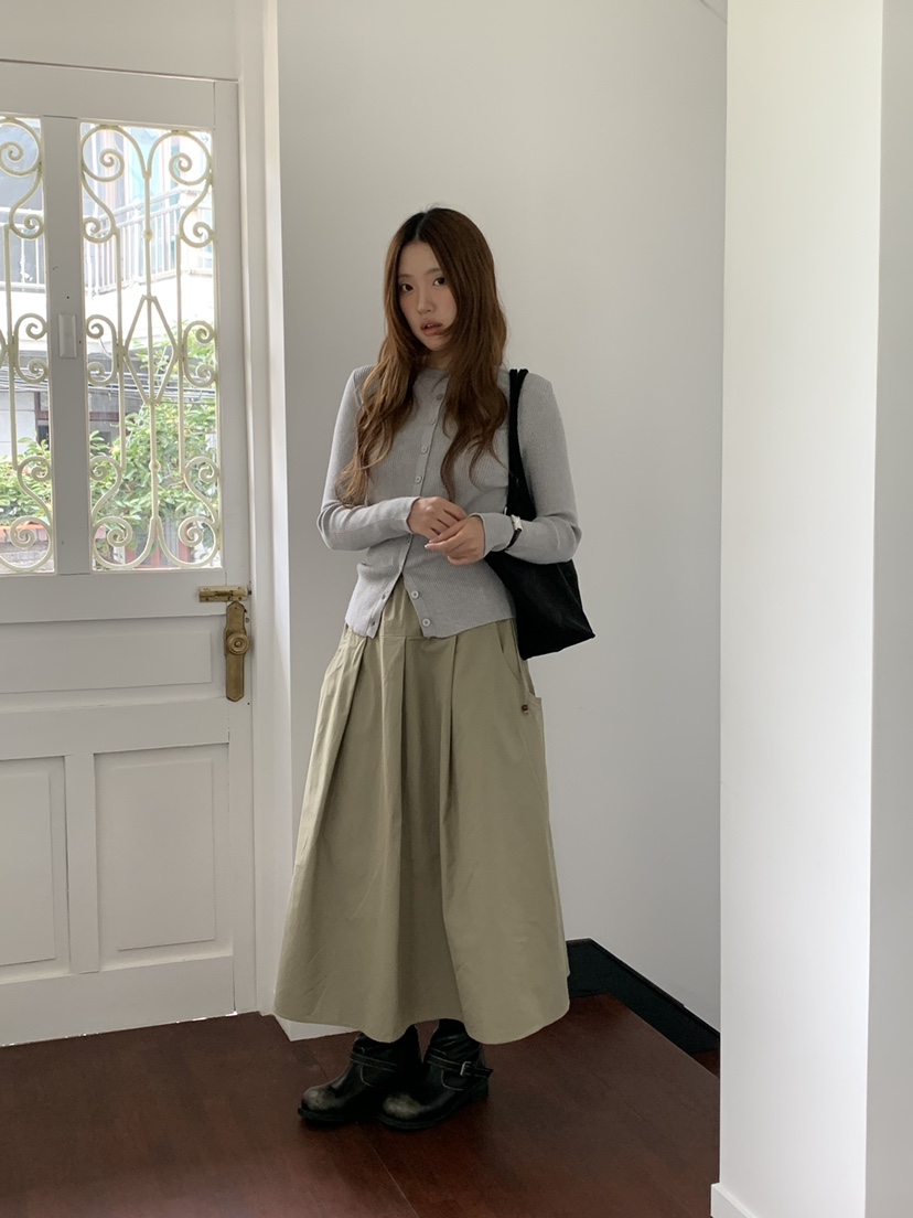 MOMENTUM東大門代購女士新品人氣休閑推薦熱賣26春夏長裙MOMENTUM長裙