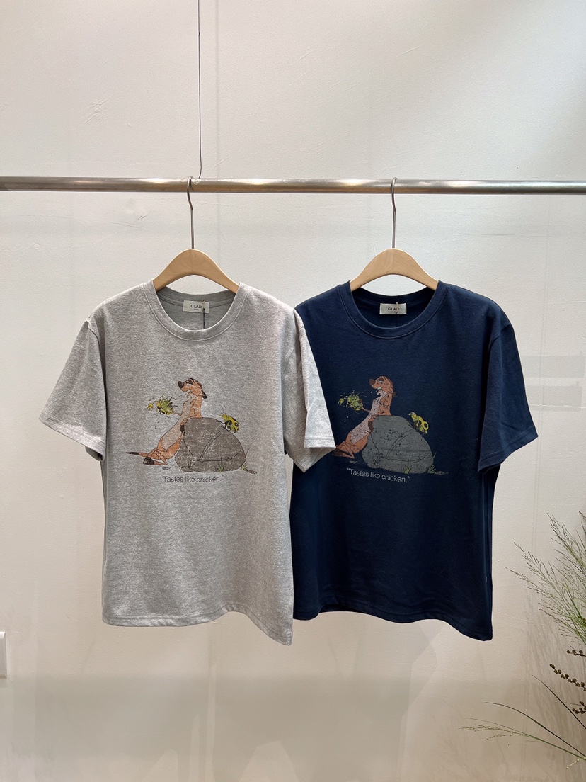 GLAD SOME韓國直郵女士新品人氣時尚真品熱賣推薦休閑T恤GLAD SOMET恤