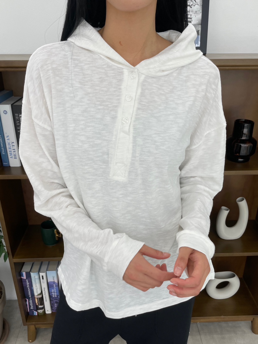 DE GO YOU韓國直郵女裝新品推薦熱賣休閑長袖T恤連帽衫DE GO YOU長袖T恤圖色3