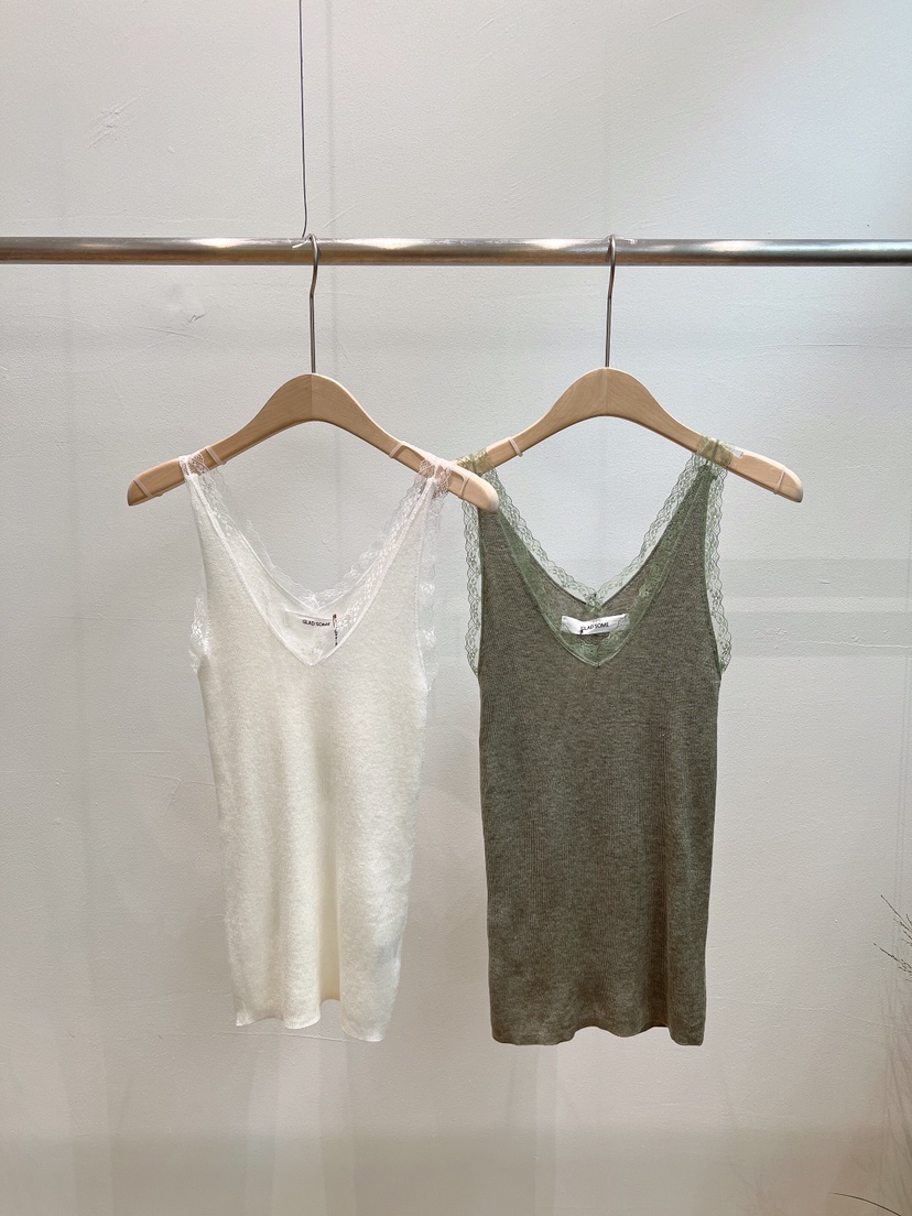 GLAD SOME東大門直郵女士新品休閑真品吊帶背心蕾絲無袖GLAD SOME吊帶/背心