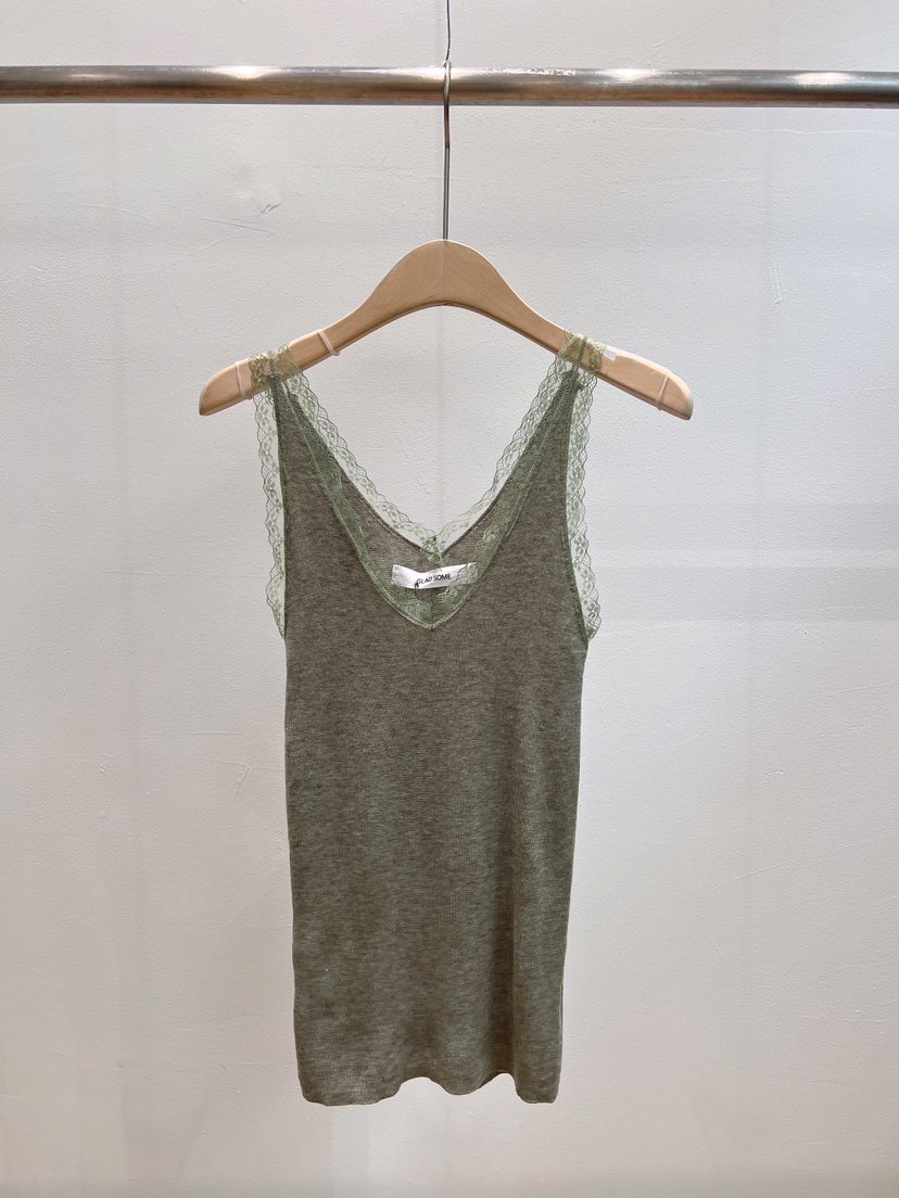 GLAD SOME東大門直郵女士新品休閑真品吊帶背心蕾絲無袖GLAD SOME吊帶/背心圖色2