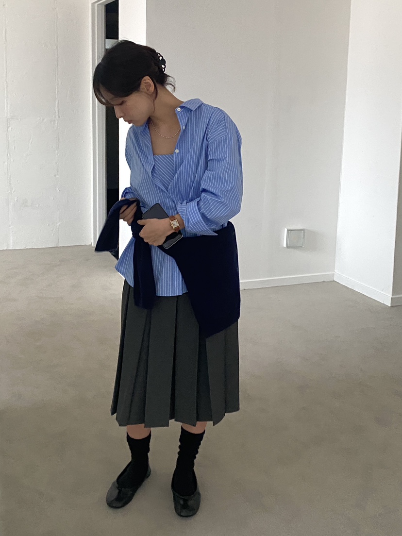 ERUME韓國直郵女裝新款時尚熱賣推薦休閑人氣真品襯衫蕾絲衫ERUME襯衫/蕾絲衫