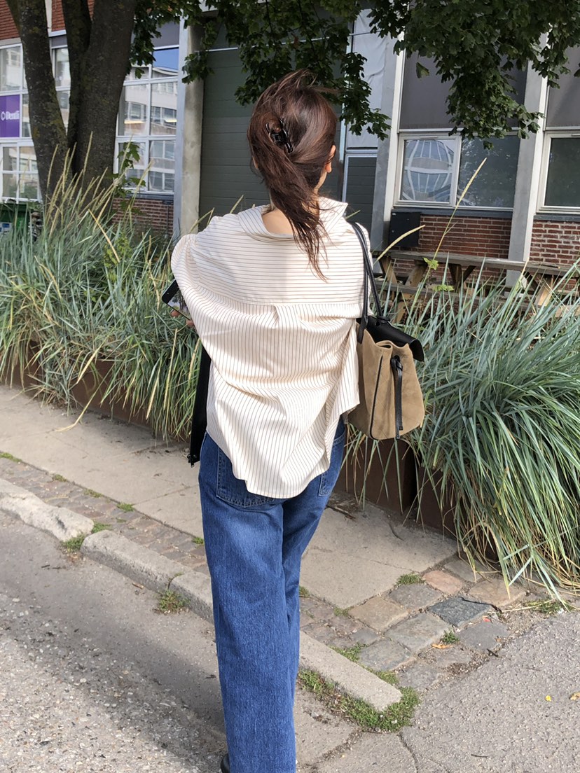 ERUME韓國直郵女裝新款時尚熱賣推薦休閑人氣真品襯衫蕾絲衫ERUME襯衫/蕾絲衫