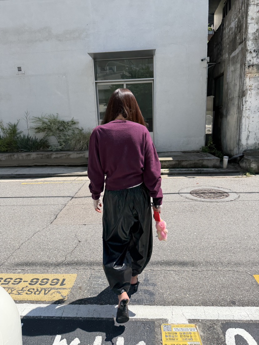 FRANC—L韓國直郵女裝新款時尚休閑真品人氣推薦休閑褲皮革FRANC休閑褲