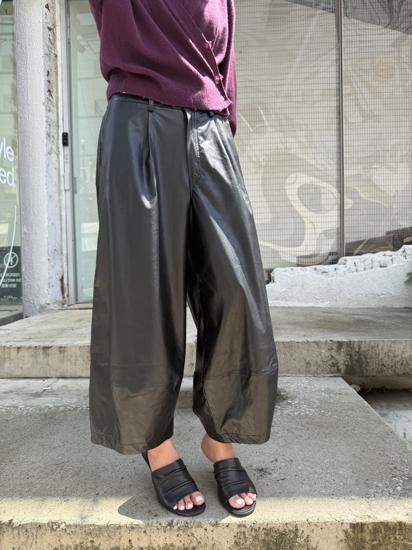 FRANC—L韓國直郵女裝新款時尚休閑真品人氣推薦休閑褲皮革FRANC休閑褲圖色2