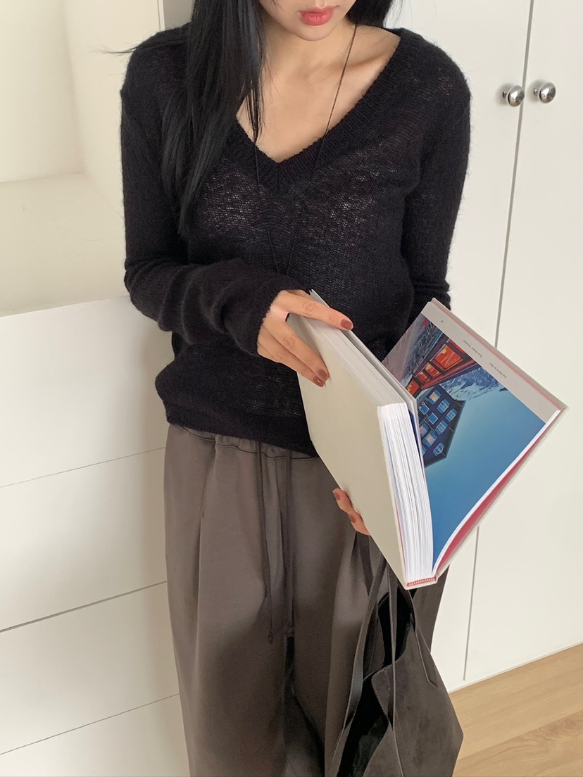 BLEECKER韓國直郵女士新款推薦真品休閑時尚熱賣人氣針織衫BLEECKER針織衫