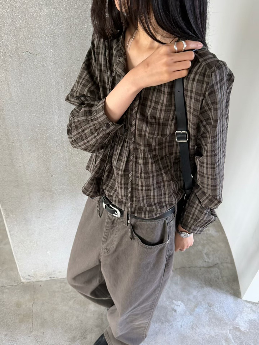 ARKIE/TAF東大門代購女士新品推薦休閑時尚人氣襯衫蕾絲衫ARKIE/TAF襯衫/蕾絲衫