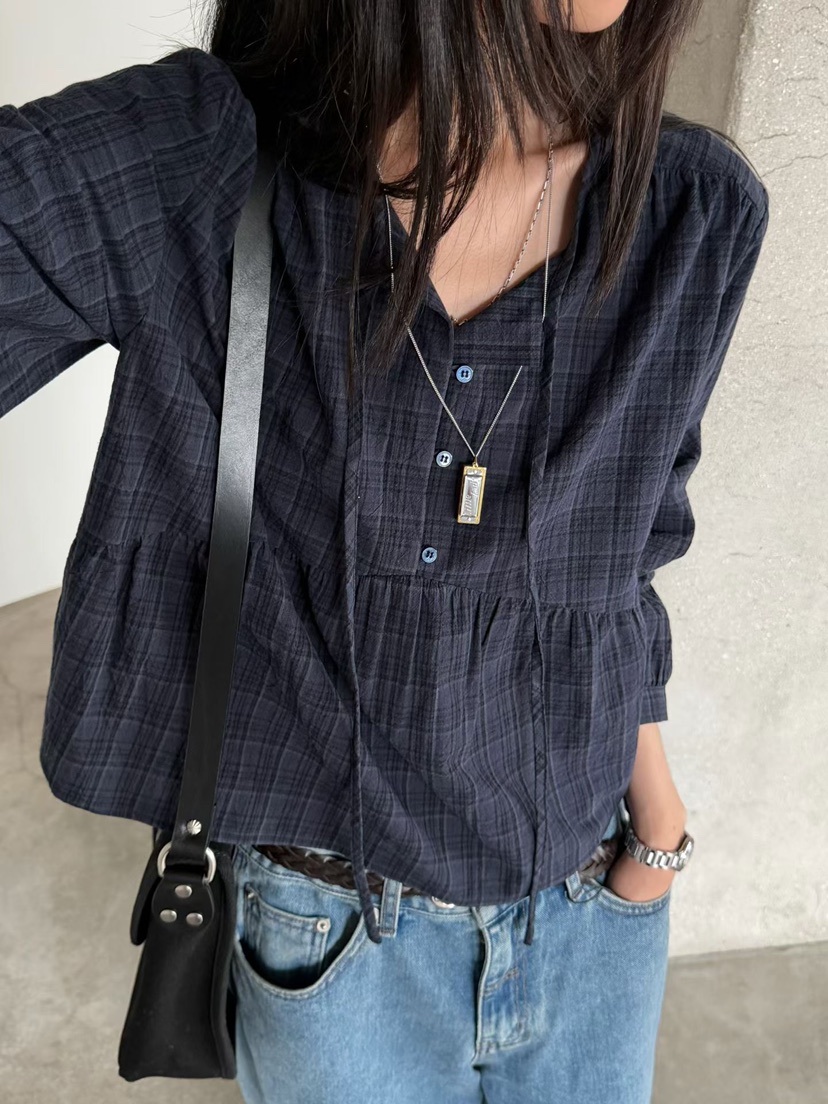 ARKIE/TAF東大門代購女士新品推薦休閑時尚人氣襯衫蕾絲衫ARKIE/TAF襯衫/蕾絲衫