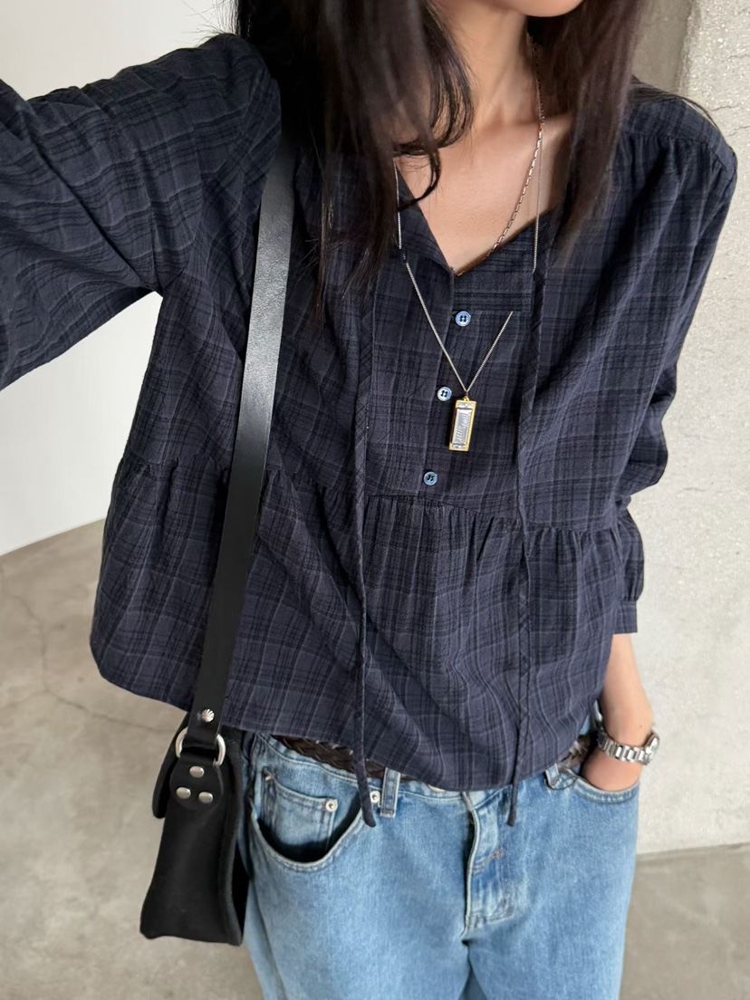 ARKIE/TAF東大門代購女士新品推薦休閑時尚人氣襯衫蕾絲衫ARKIE/TAF襯衫/蕾絲衫