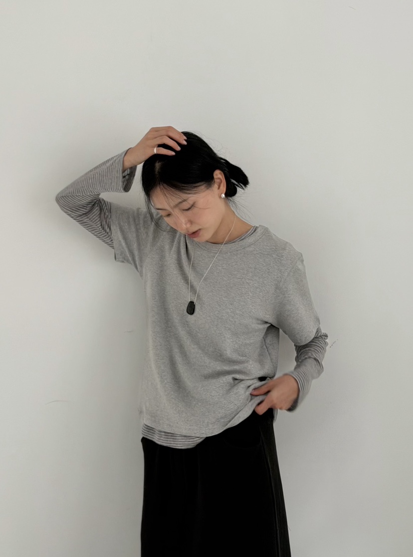 AMY GRACE-A韓國代購女裝新款真品休閑時尚推薦熱賣T恤AMY GRACET恤