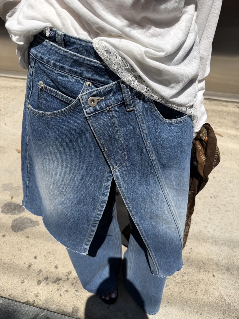 FRANC—L東大門代購女裝新款真品推薦時尚人氣熱賣裙褲疊穿FRANC裙褲