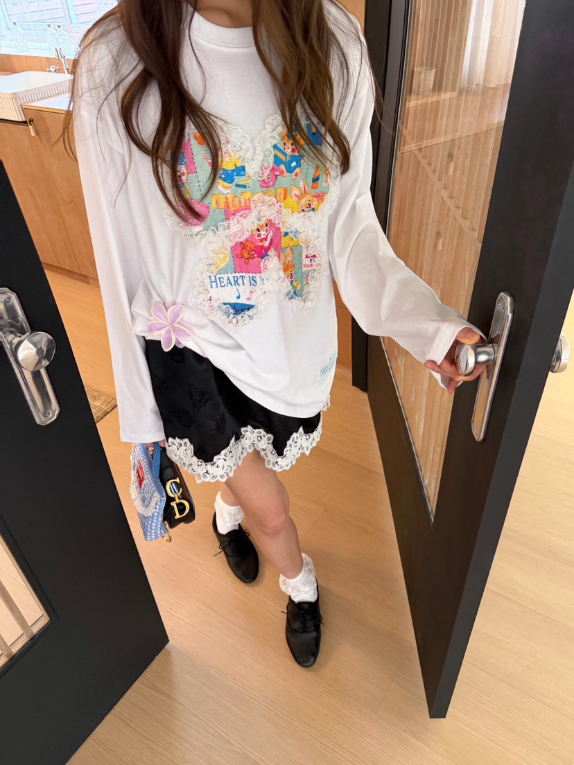 BOUTIQUE-L東大門代購女裝新款推薦休閑真品人氣短裙蕾絲BOUTIQUE-L短裙