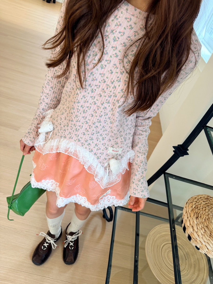 BOUTIQUE-L東大門代購女裝新款推薦休閑真品人氣短裙蕾絲BOUTIQUE-L短裙