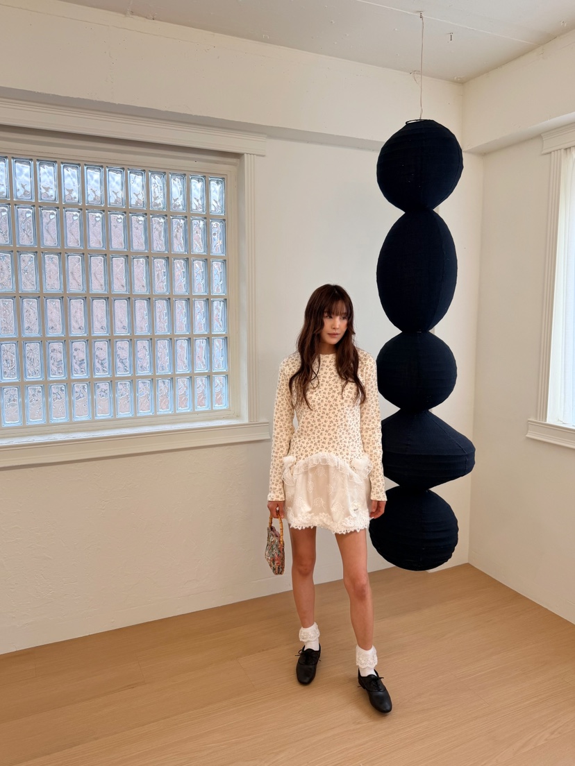 BOUTIQUE-L東大門代購女裝新款推薦休閑真品人氣短裙蕾絲BOUTIQUE-L短裙