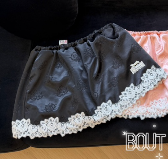 BOUTIQUE-L東大門代購女裝新款推薦休閑真品人氣短裙蕾絲BOUTIQUE-L短裙圖色1