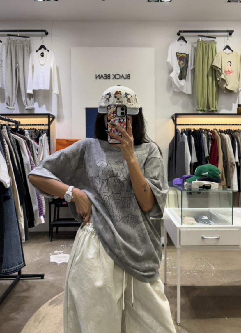 LADYBLACK/THE BLACK東大門代購女士新品真品時尚休閑T恤LADYBLACK/THE BLACKT恤