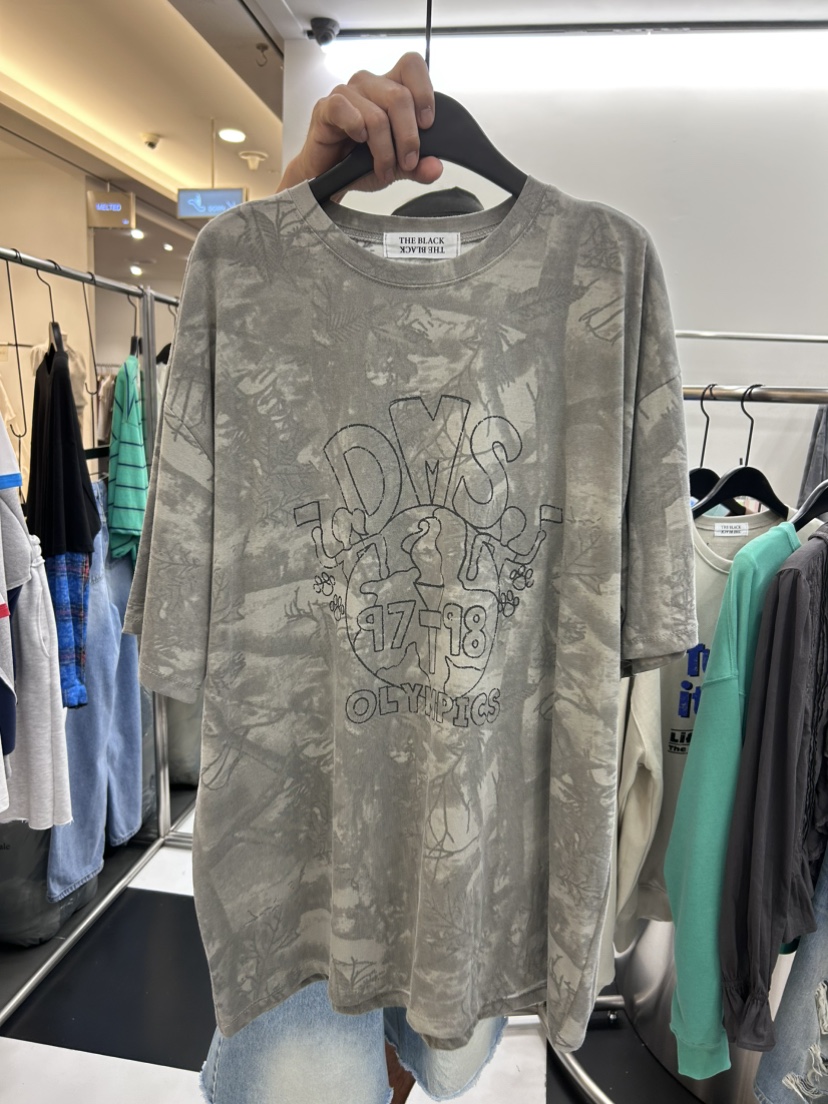 LADYBLACK/THE BLACK東大門代購女士新品真品時尚休閑T恤LADYBLACK/THE BLACKT恤圖色1